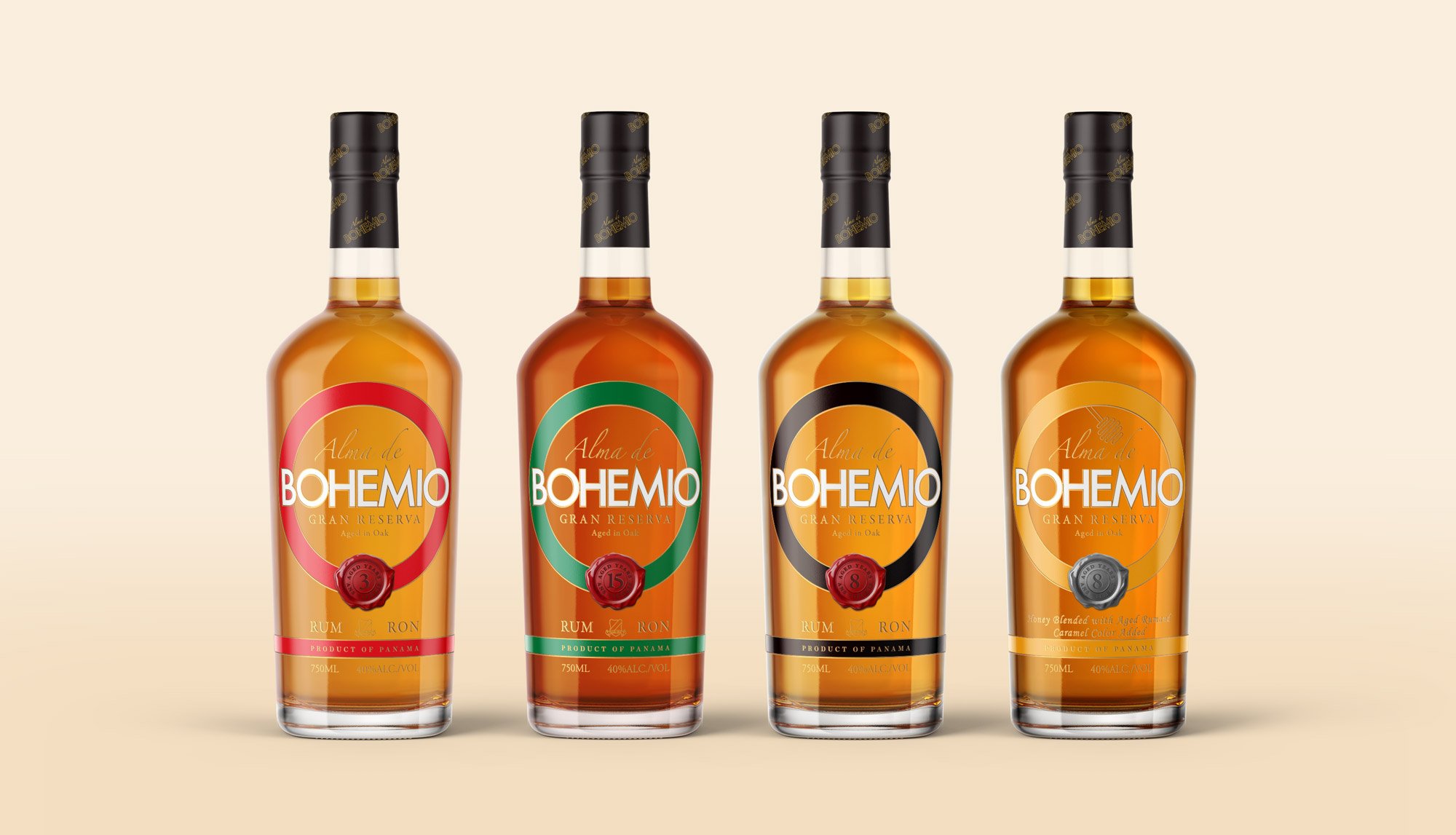 Bohemio 4 bottles